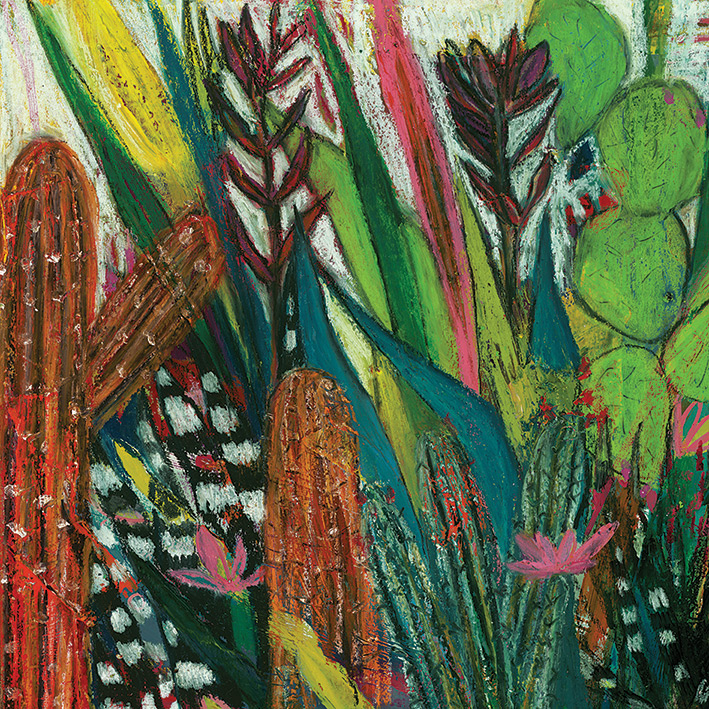 Shyama Ruffell (Jungle Boogie) Canvas Print