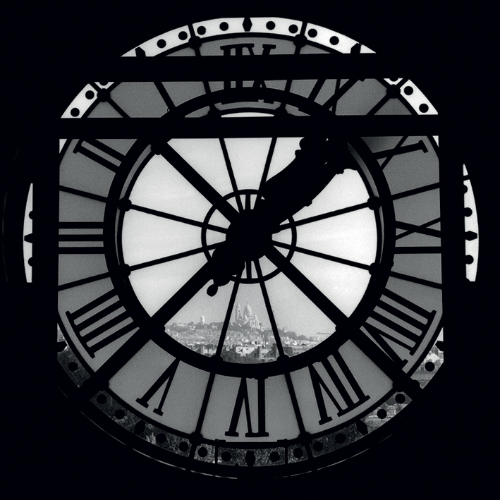 Heiko Lanio (Clock Face, Paris) Canvas Prints