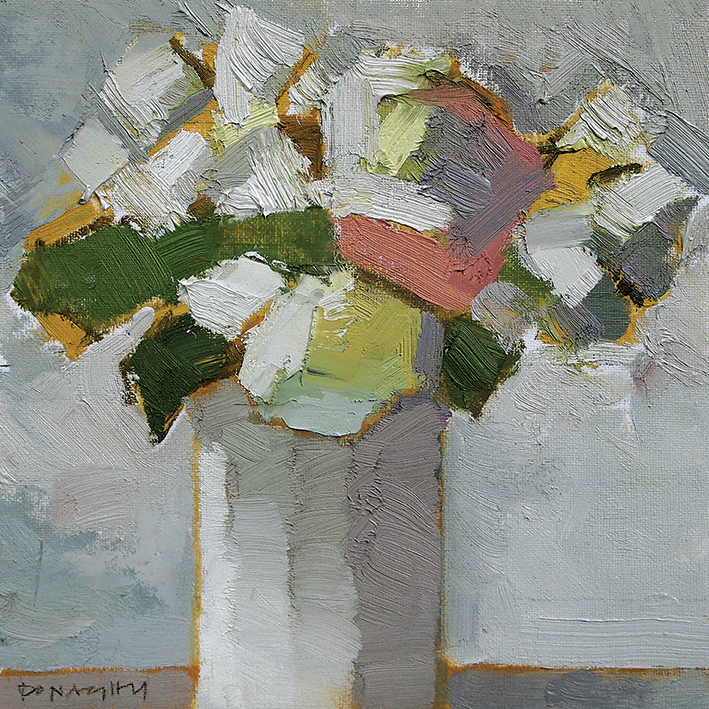 Paul Donaghy (White Floral) Canvas Prints