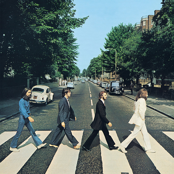 The Beatles (Abbey Road) Canvas Prints