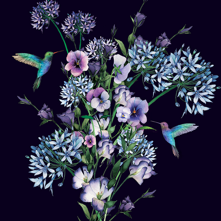 Summer Thornton (Hummingbirds) Canvas Print | The Art Group