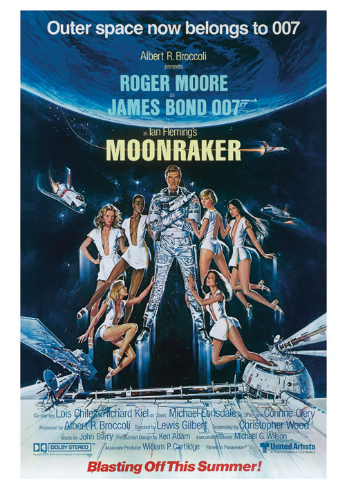 James Bond (Moonraker) Canvas Print