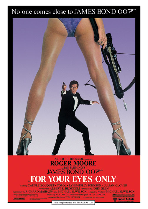James Bond (For Your Eyes Only) Canvas Print