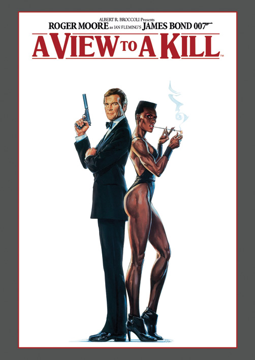 James Bond (A View To A Kill) Canvas Prints