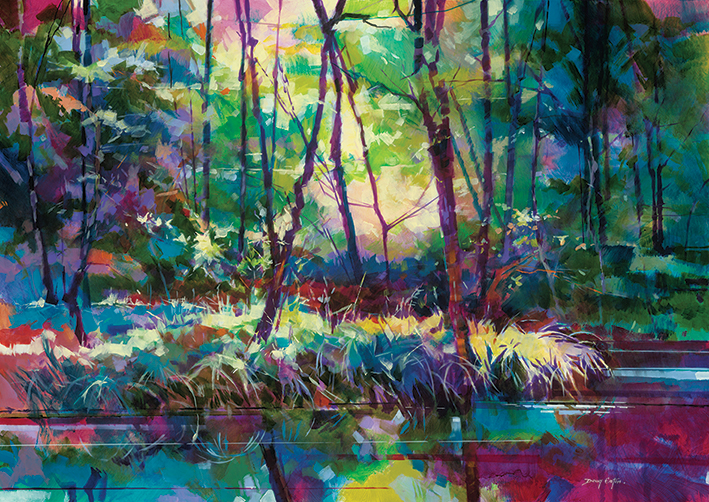 Doug Eaton (Brick Yard Pond) Canvas Prints
