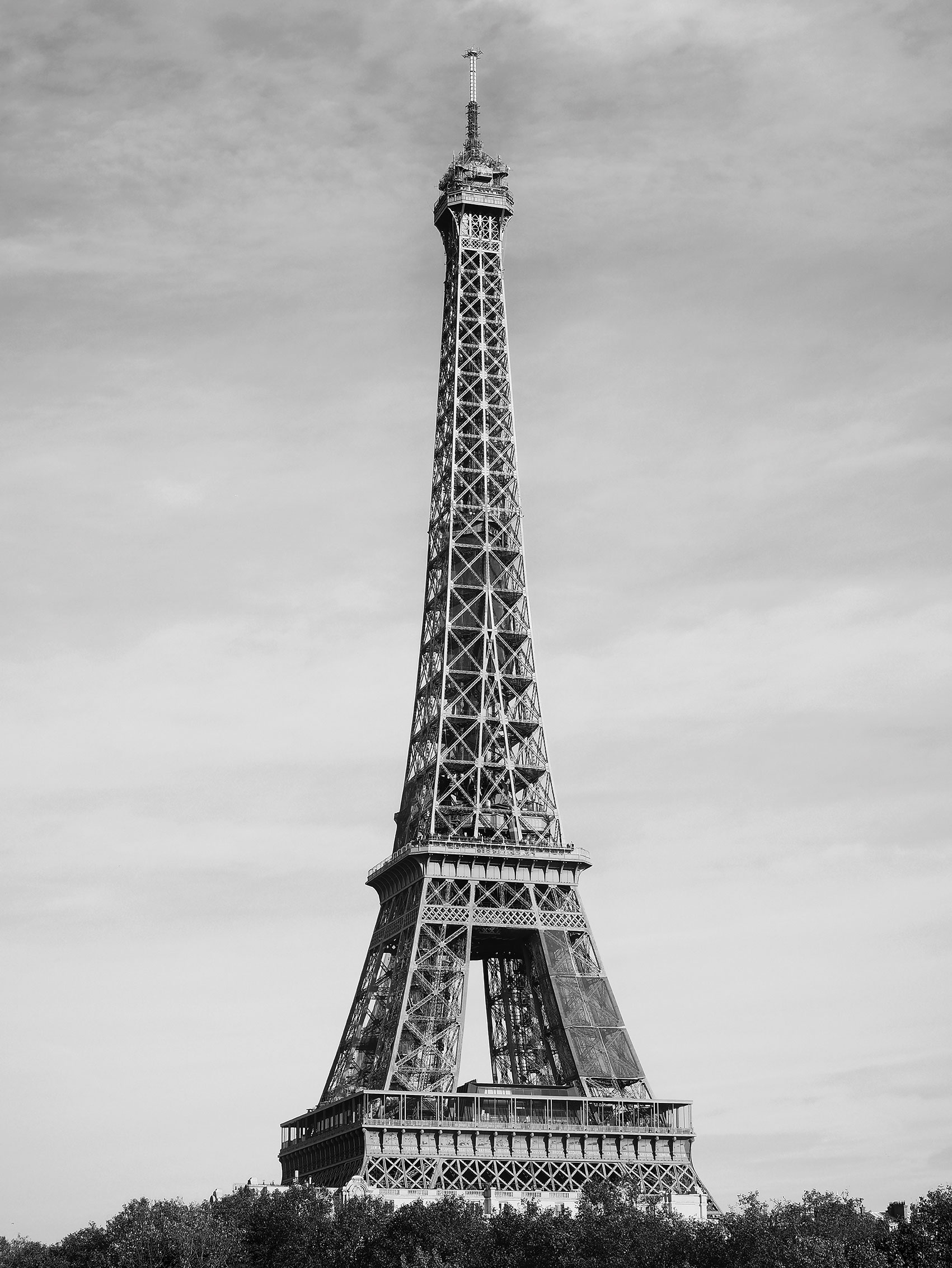 1x Studio III (Eiffel Tower - Tour Eiffel) Canvas Prints