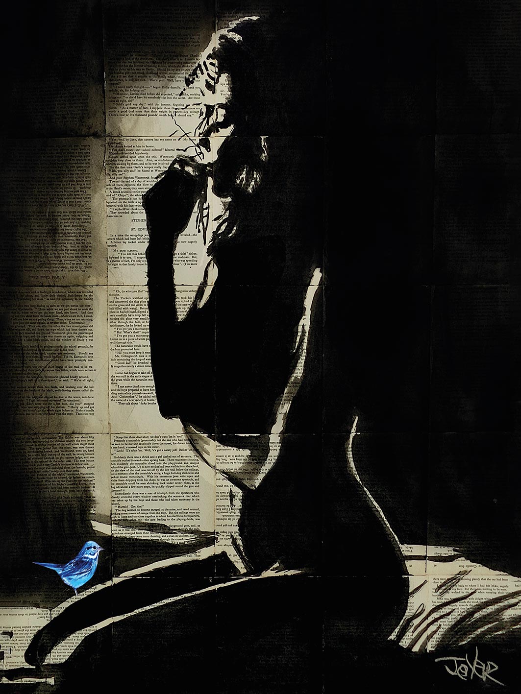 Loui Jover (Night Vision) Canvas Prints