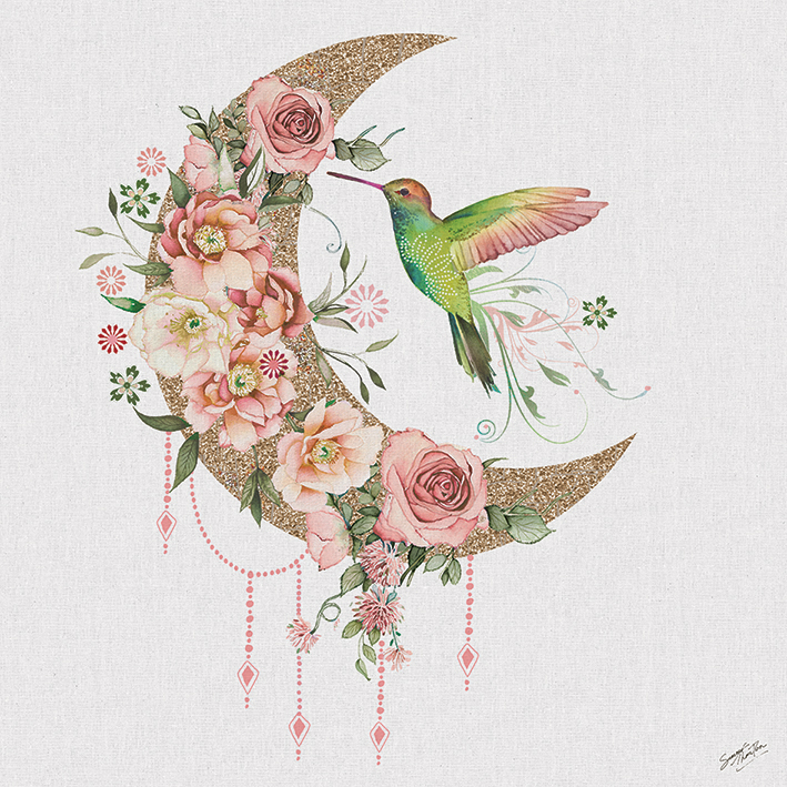 Summer Thornton (Crescent Moon) Canvas Print | The Art Group