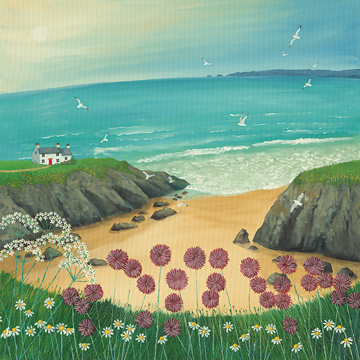 Jo Grundy (Ocean Breeze) Canvas Prints