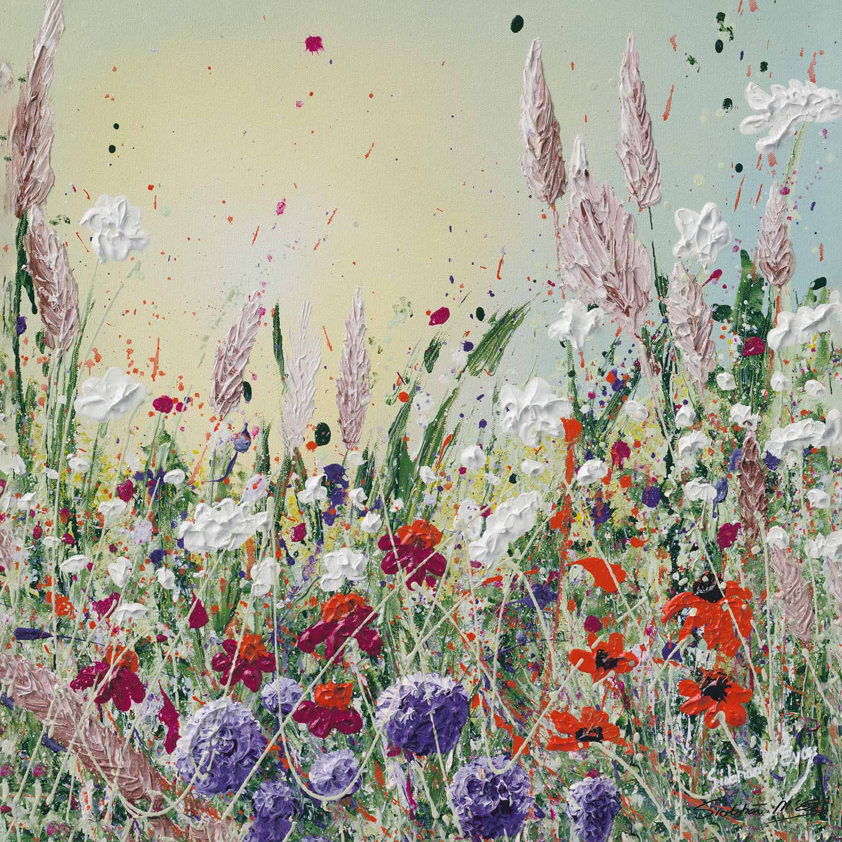 Siobhan McEvoy (Wildflower Garden) Canvas Prints