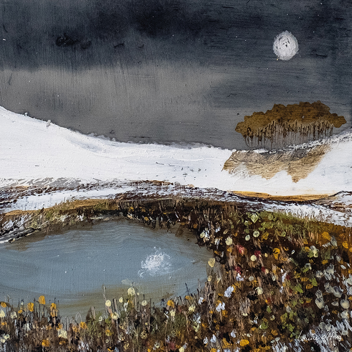 Louise O'Hara (A Tranquil Moon II) Canvas Prints