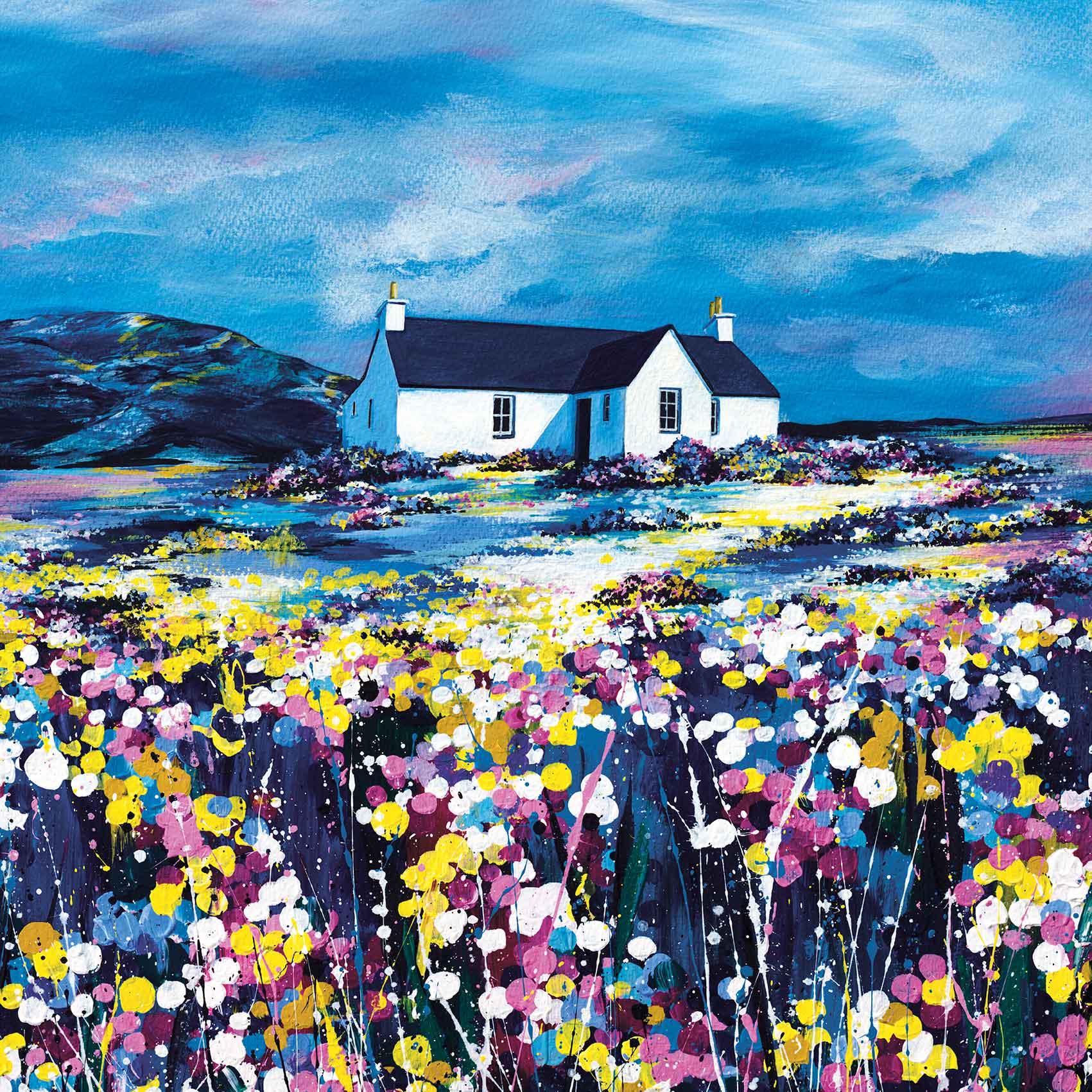 Avril Thomson Smith (Blue Rig) Canvas Prints