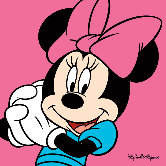 Minnie Mouse (Pink) Canvas Print