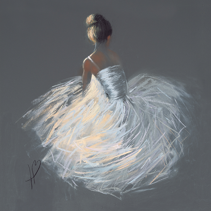 Hazel Bowman (Tutu) Canvas Prints
