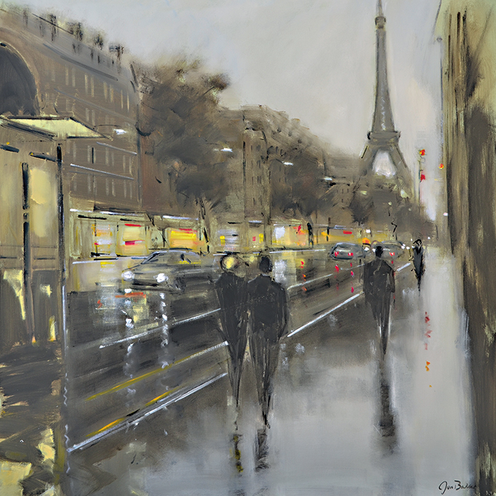 Jon Barker (Paris Reflections) Canvas Prints