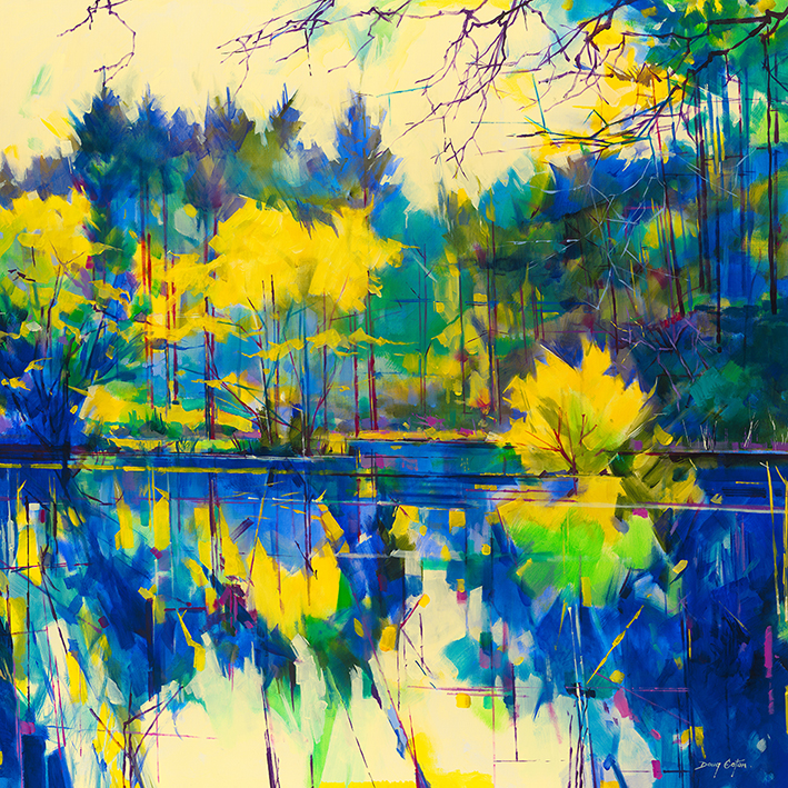 Doug Eaton (Calm Reflections) Canvas Prints