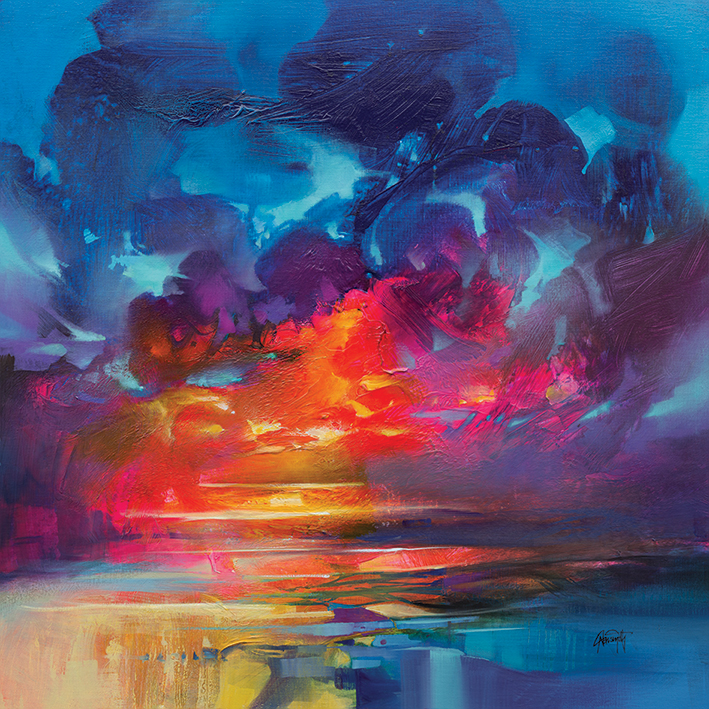 Scott Naismith (Liquid Light 3) Canvas Prints