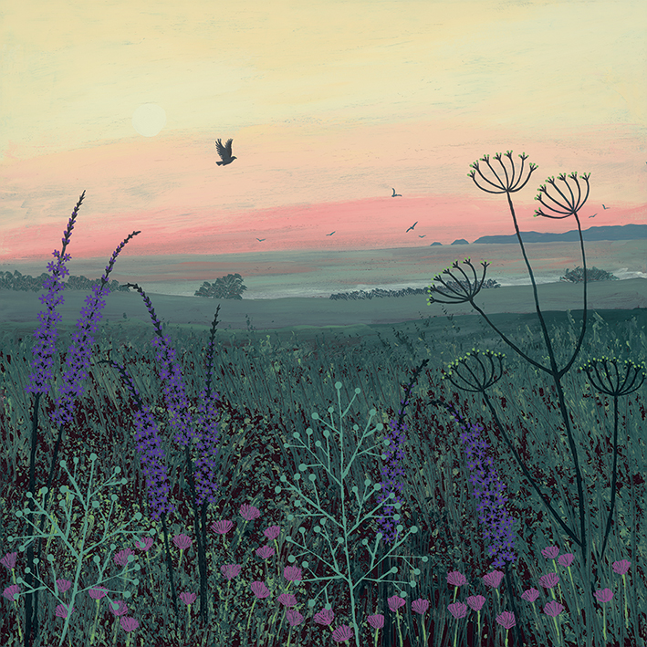 Jo Grundy (Coastal Dawn) Canvas Prints
