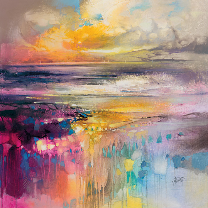 Scott Naismith (Liquid Reflections) Canvas Print