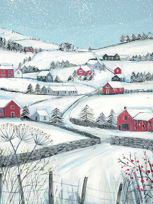 Bell (Winter Hill) Canvas Print The Art Group