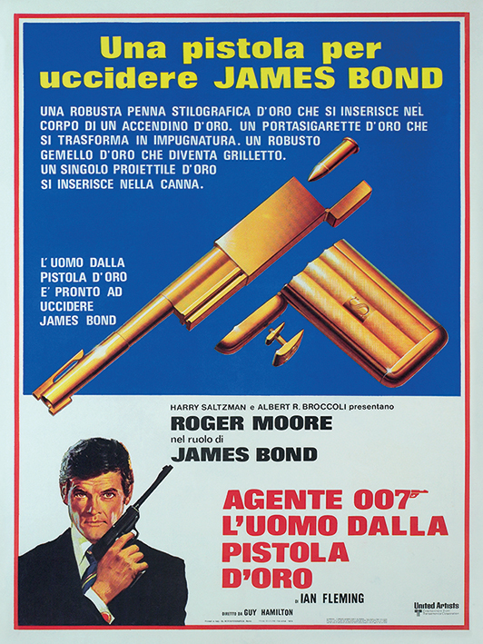 James Bond (Una Pistola Per Uccidere) Canvas Print | The Art Group