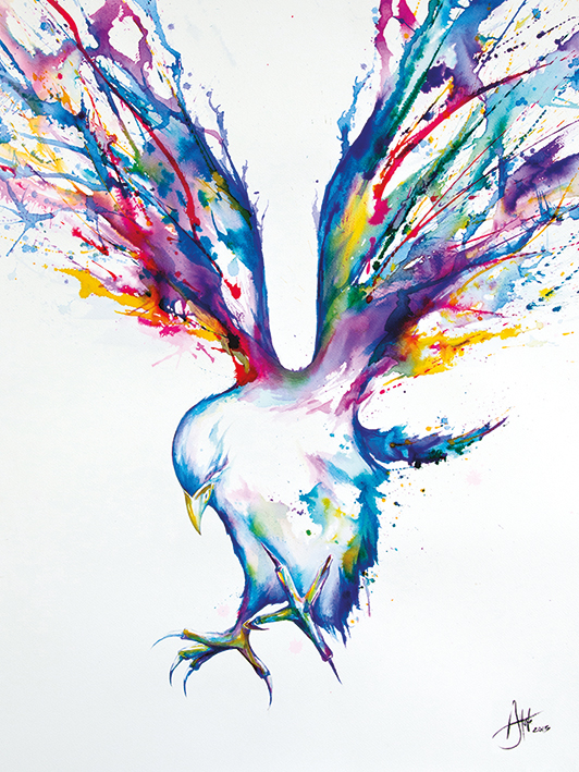 Marc Allante (Bird) Canvas Print